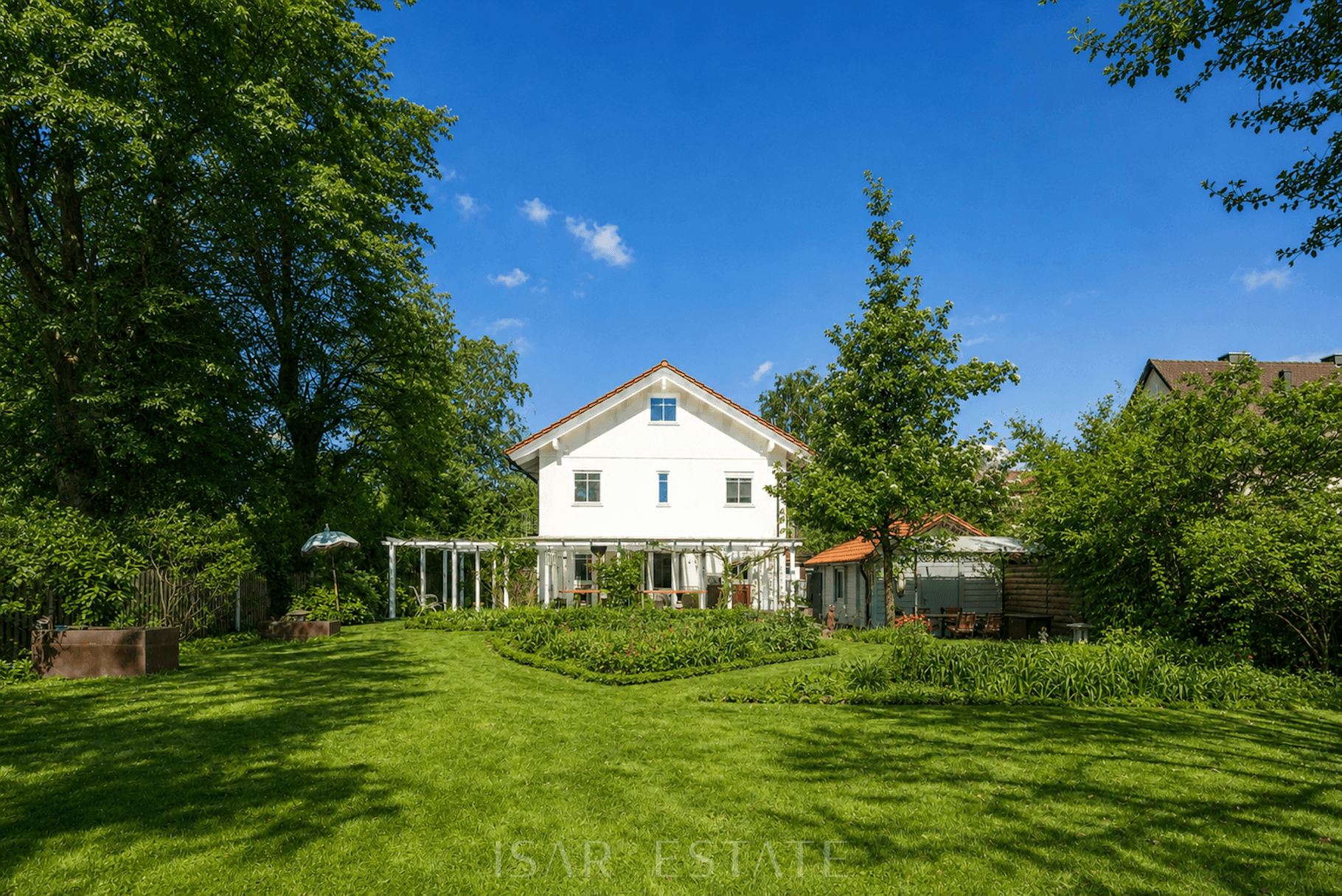 Haus Gartenansicht 